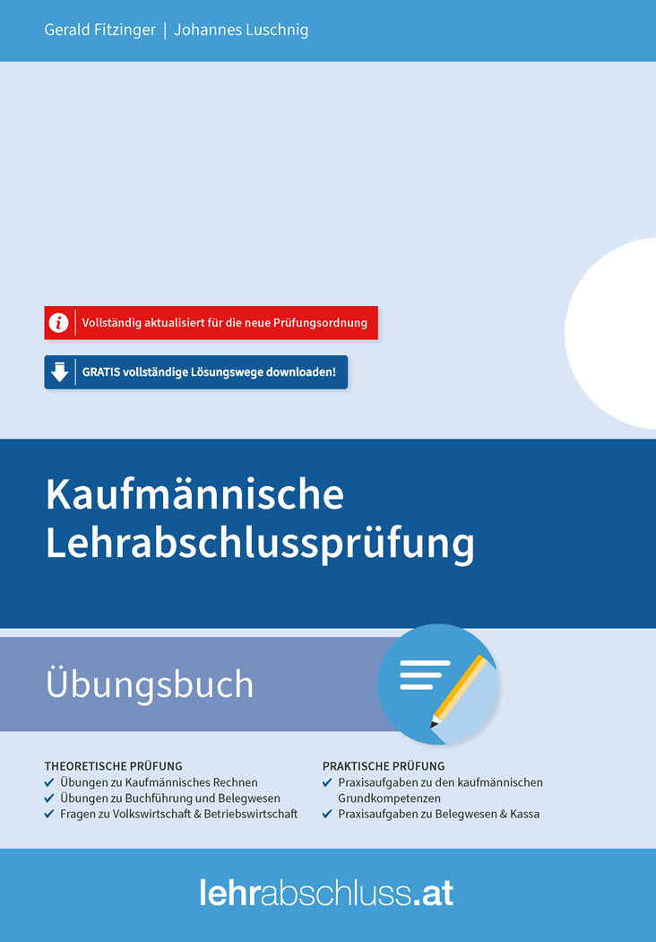 E-Learning PLATIN Edition (12 Monate) - kaufmännisch- administrative Lehrabschlussprüfung