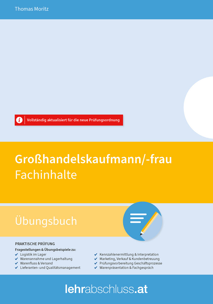 Großhandelskaufmann/-frau - Fachinhalte Übungsbuch