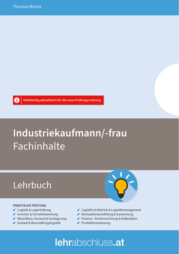 Industriekaufmann/-frau - Fachinhalte Lehrbuch