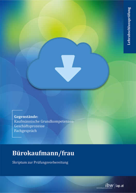 BÜROKAUFMANN/-FRAU Musterprüfungen Download + Skriptum 