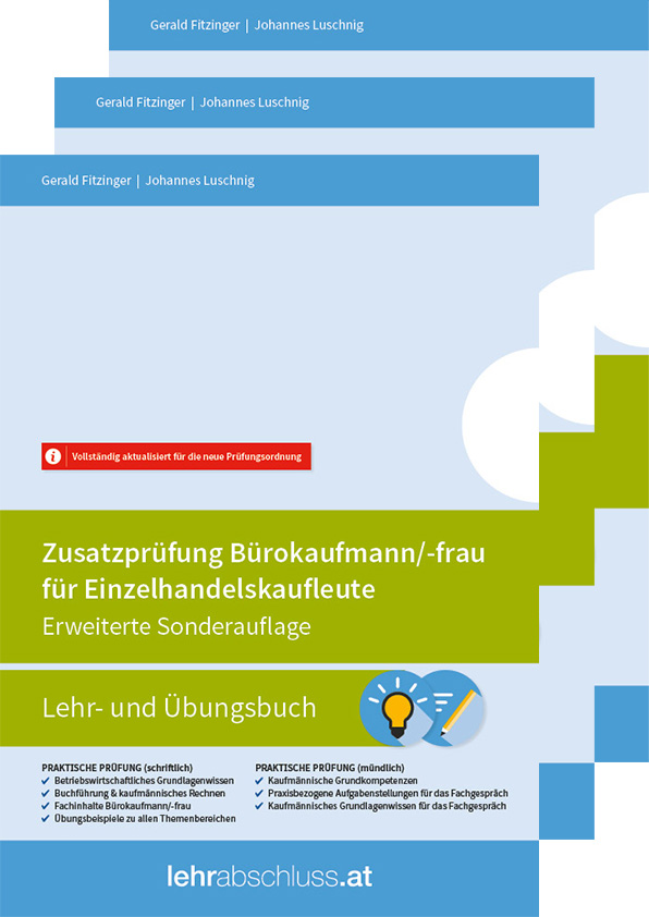 E-Book Paket L Zusatzprüfung Bürokaufmann/-frau für Einzelhändler/innen