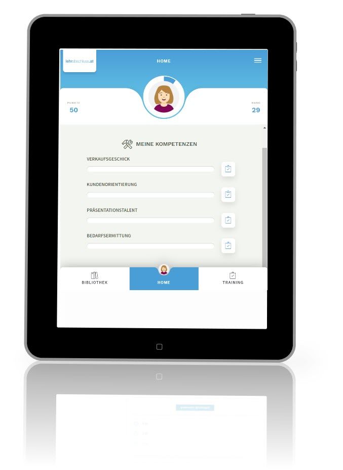 Prüfungscoach App Einzelhandel
