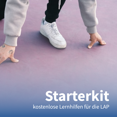 Starterkit, kostenlose Lernhilfen für die LAP